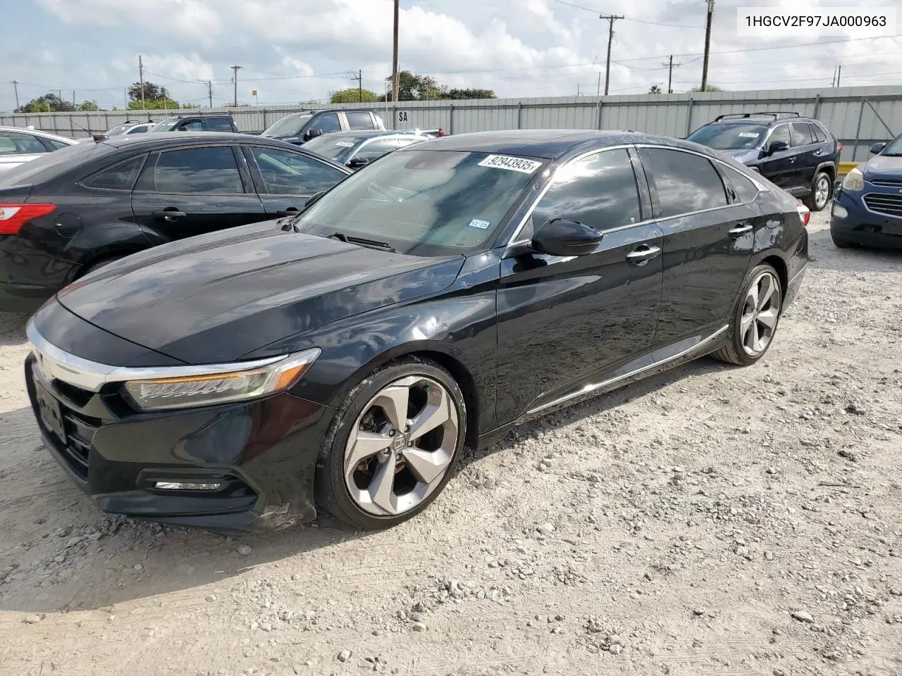 1HGCV2F97JA000963 2018 Honda Accord Touring