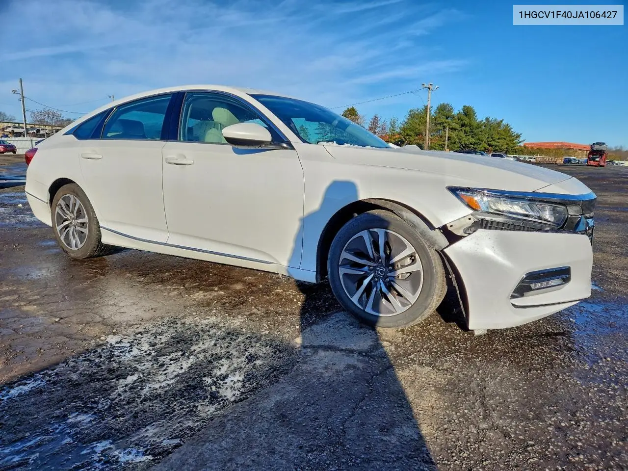 1HGCV1F40JA106427 2018 Honda Accord Ex