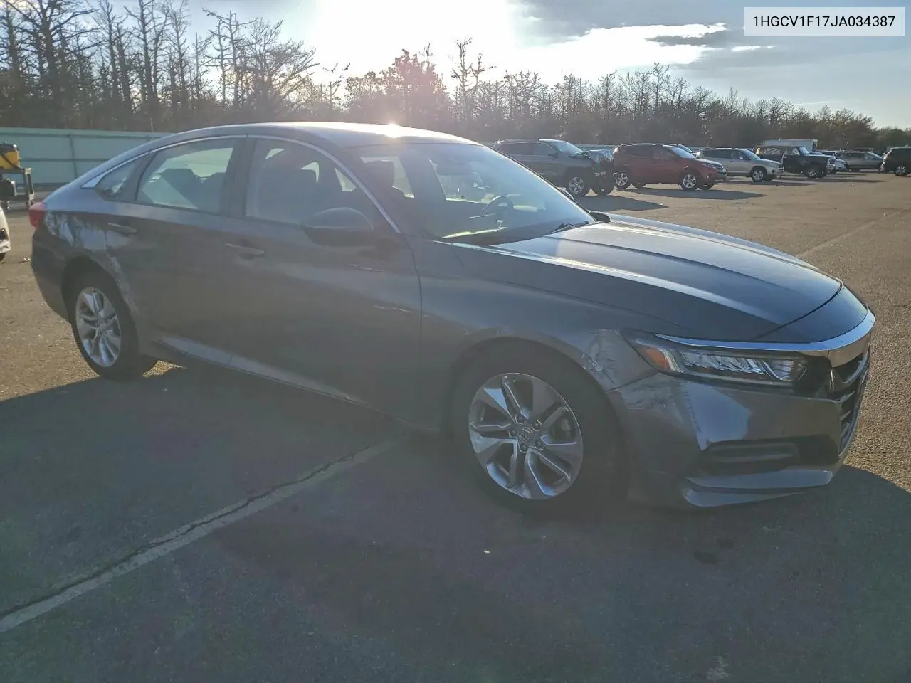 1HGCV1F17JA034387 2018 Honda Accord Lx