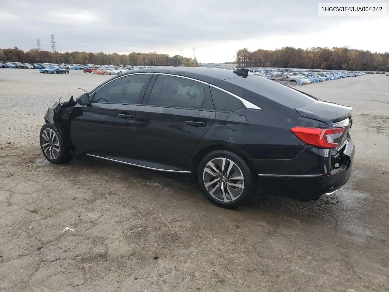 1HGCV3F43JA004342 2018 Honda Accord Hybrid Ex