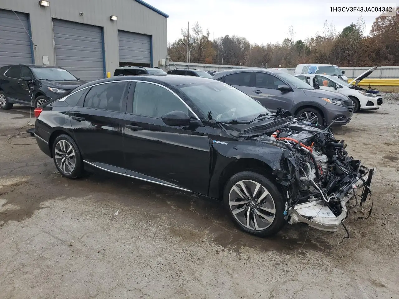 1HGCV3F43JA004342 2018 Honda Accord Hybrid Ex