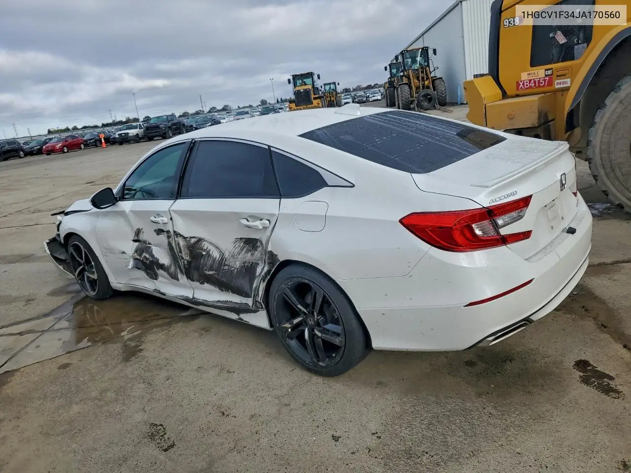 1HGCV1F34JA170560 2018 Honda Accord Sport