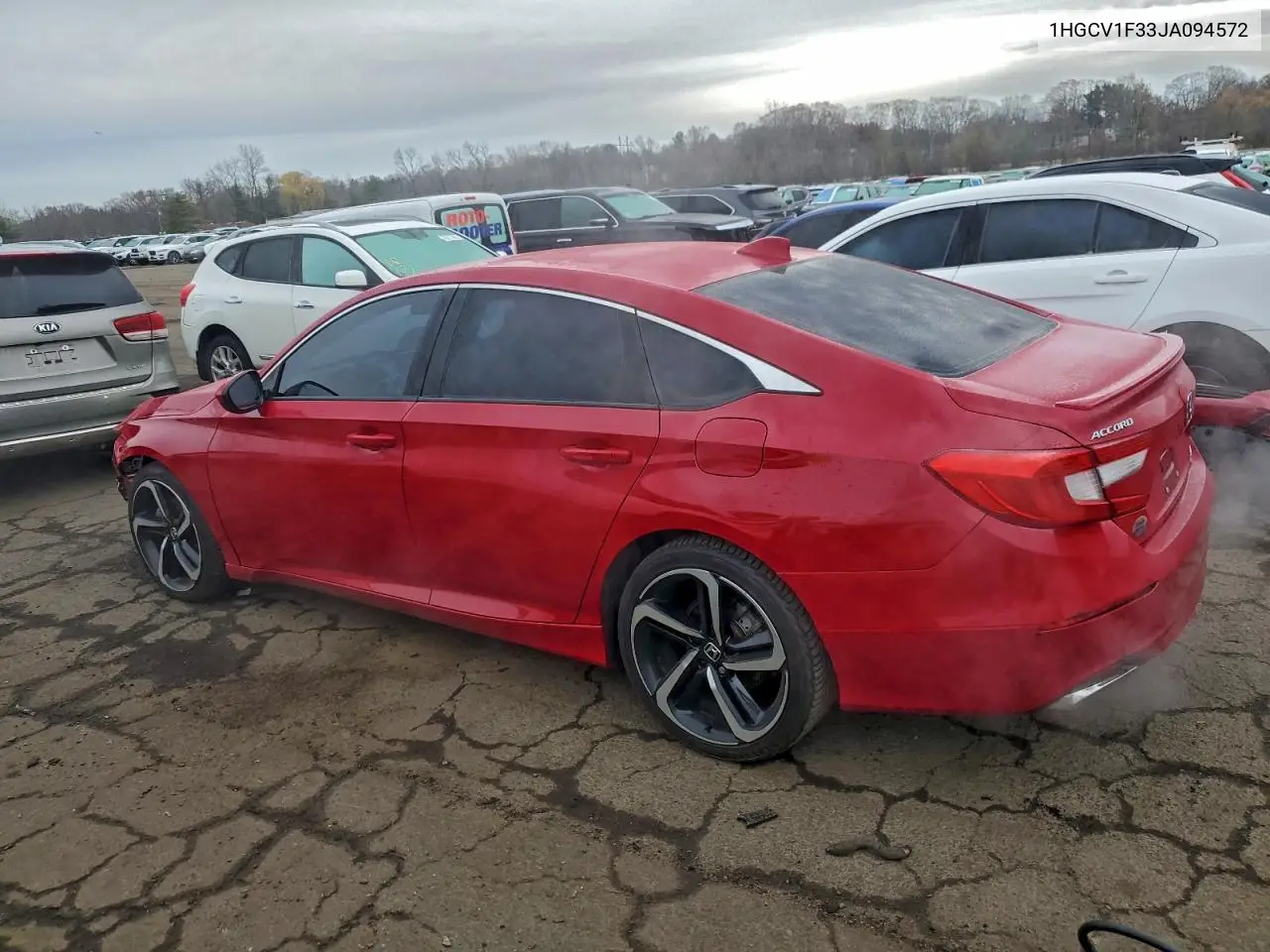1HGCV1F33JA094572 2018 Honda Accord Sport