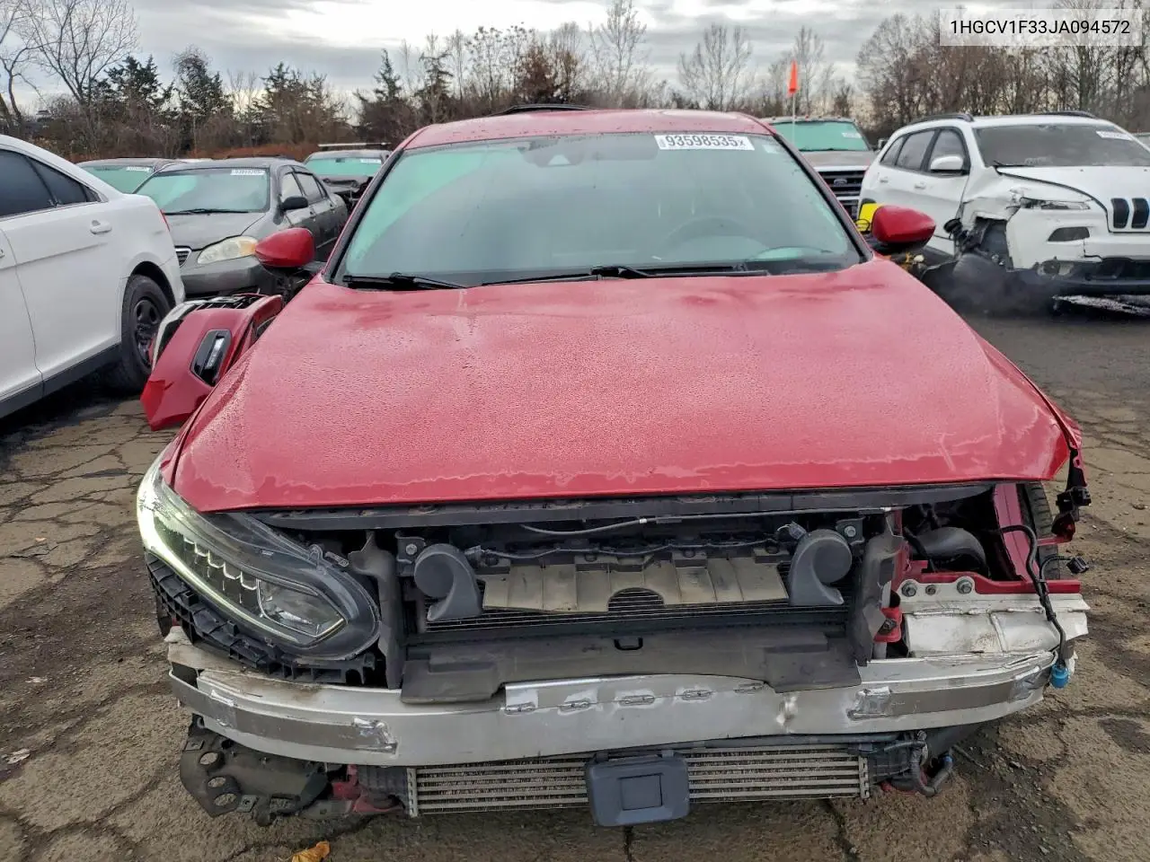 1HGCV1F33JA094572 2018 Honda Accord Sport