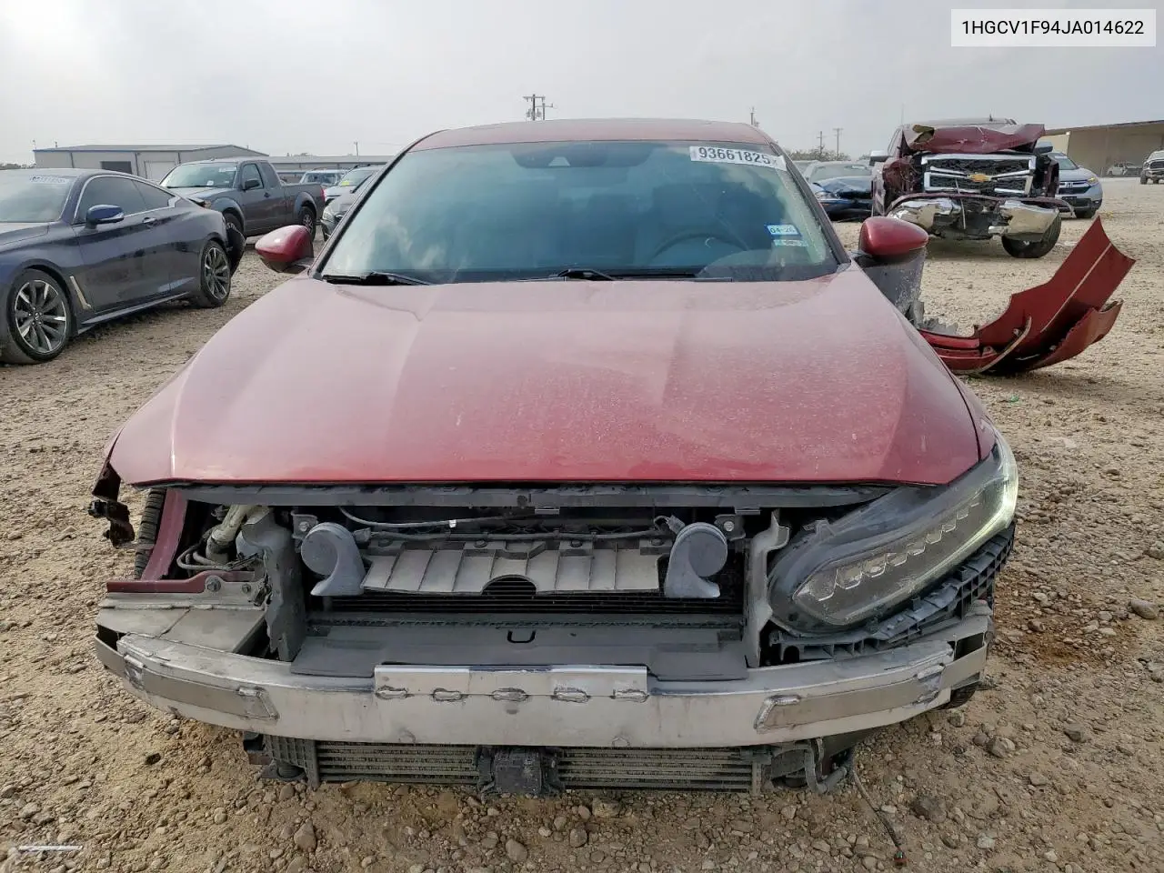 1HGCV1F94JA014622 2018 Honda Accord Touring