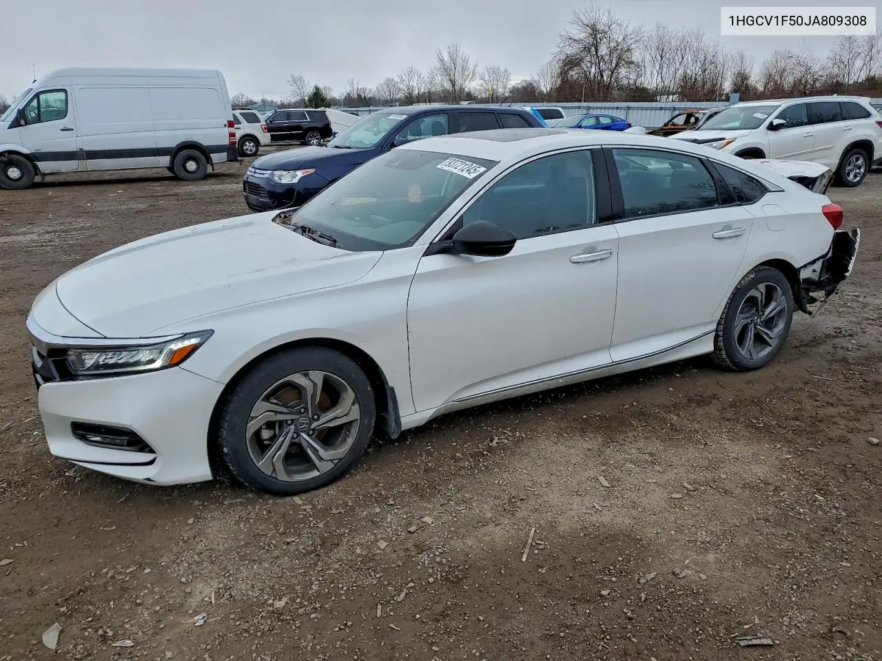 1HGCV1F50JA809308 2018 Honda Accord Exl