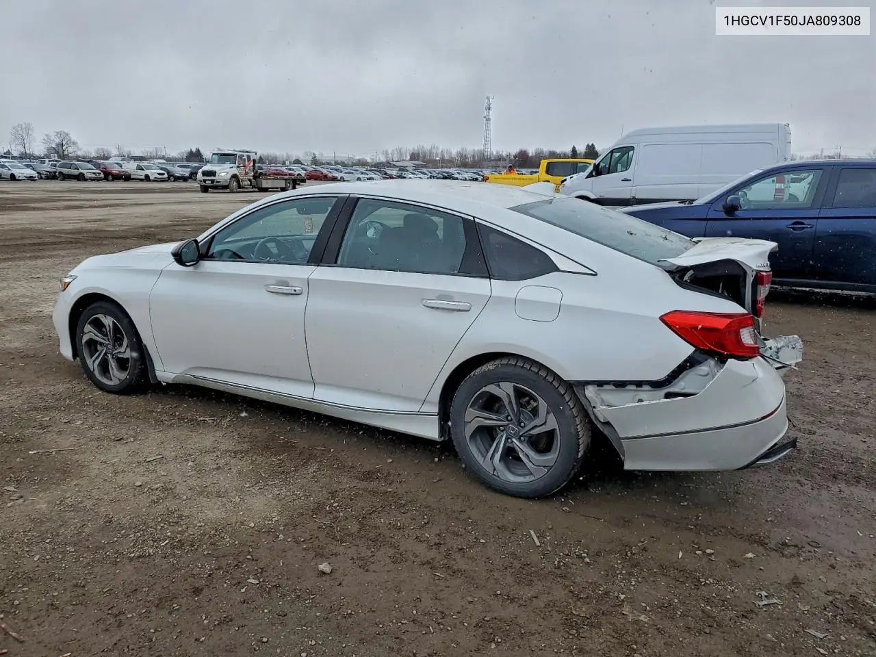 1HGCV1F50JA809308 2018 Honda Accord Exl