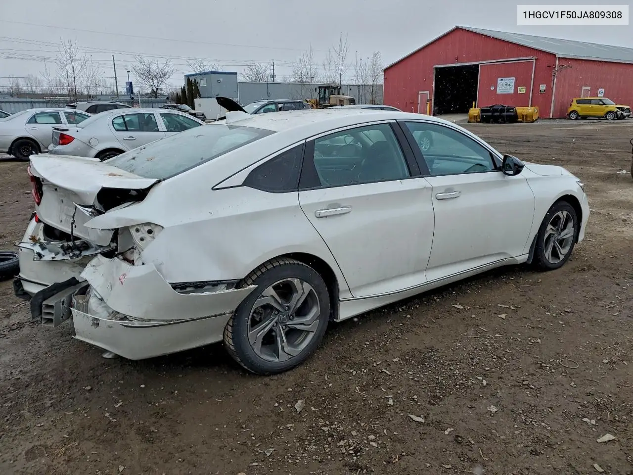 1HGCV1F50JA809308 2018 Honda Accord Exl