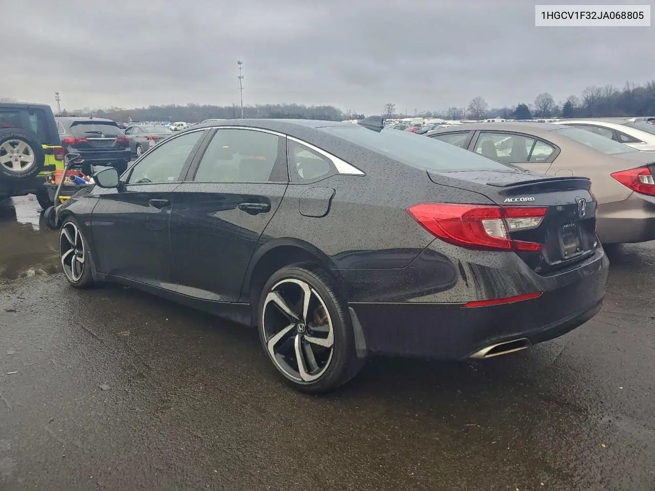 1HGCV1F32JA068805 2018 Honda Accord Sport