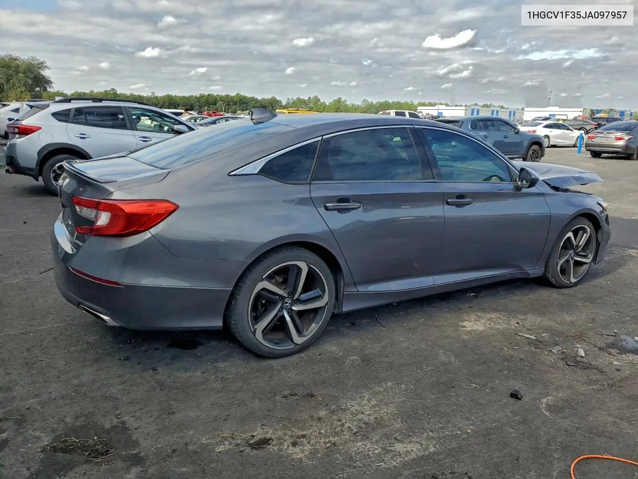 1HGCV1F35JA097957 2018 Honda Accord Sport