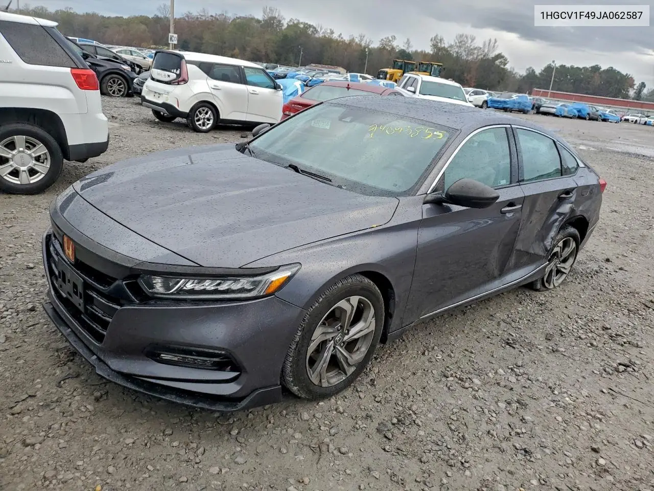 1HGCV1F49JA062587 2018 Honda Accord Ex