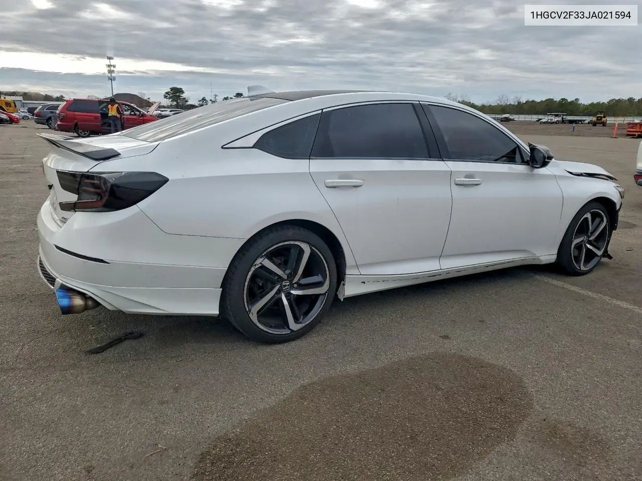 1HGCV2F33JA021594 2018 Honda Accord Sport