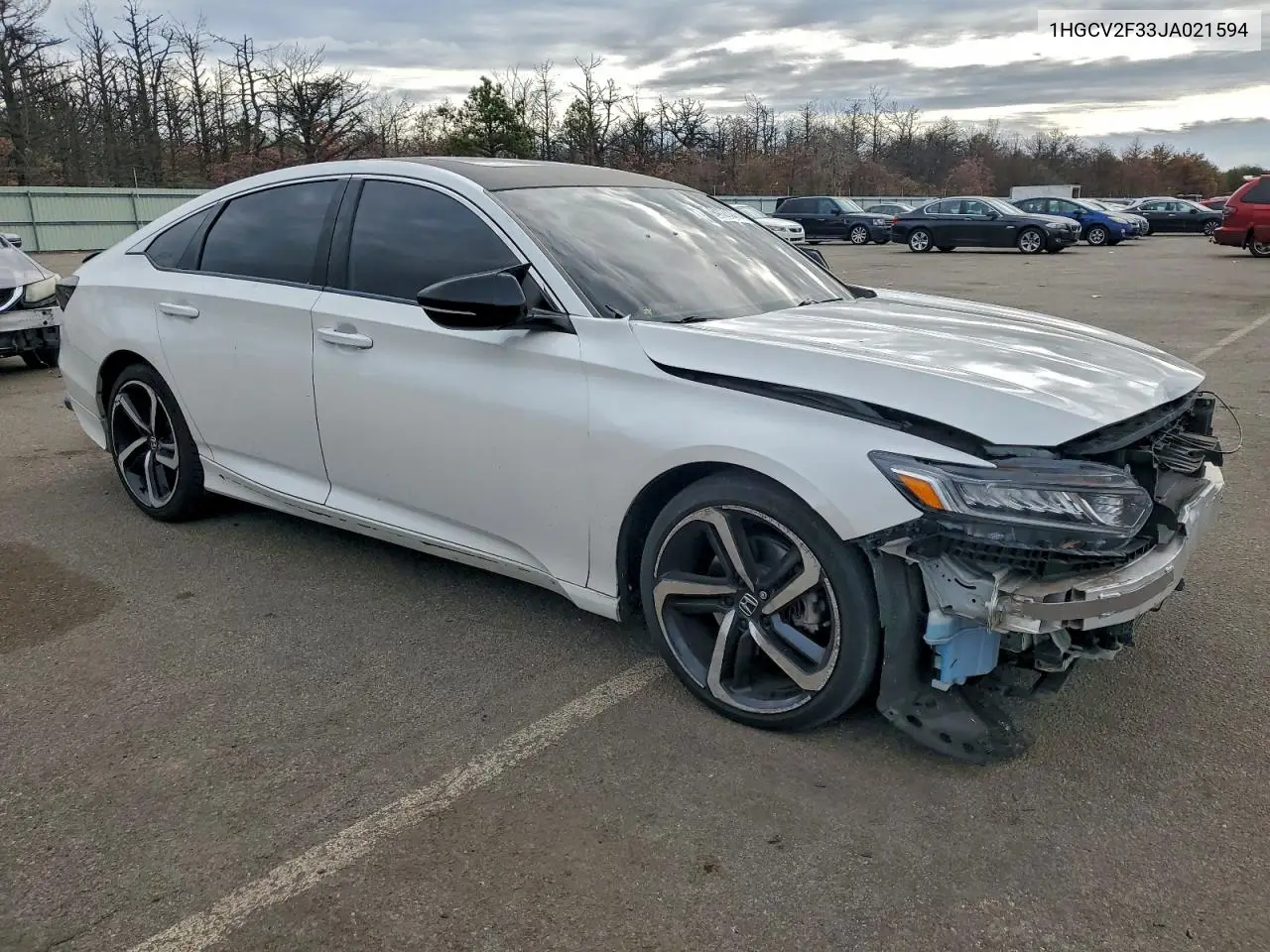 1HGCV2F33JA021594 2018 Honda Accord Sport