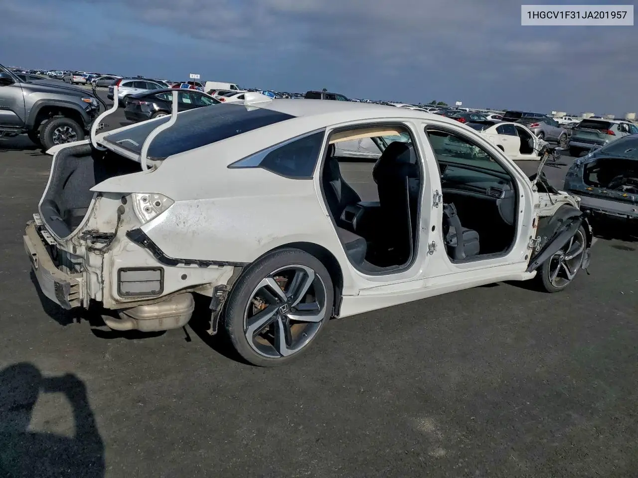 1HGCV1F31JA201957 2018 Honda Accord Sport