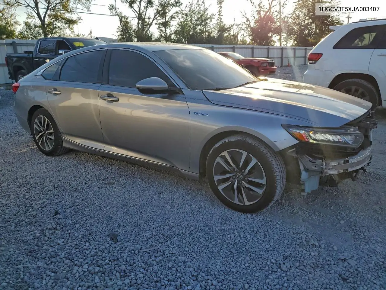 1HGCV3F5XJA003407 2018 Honda Accord Hybrid Exl