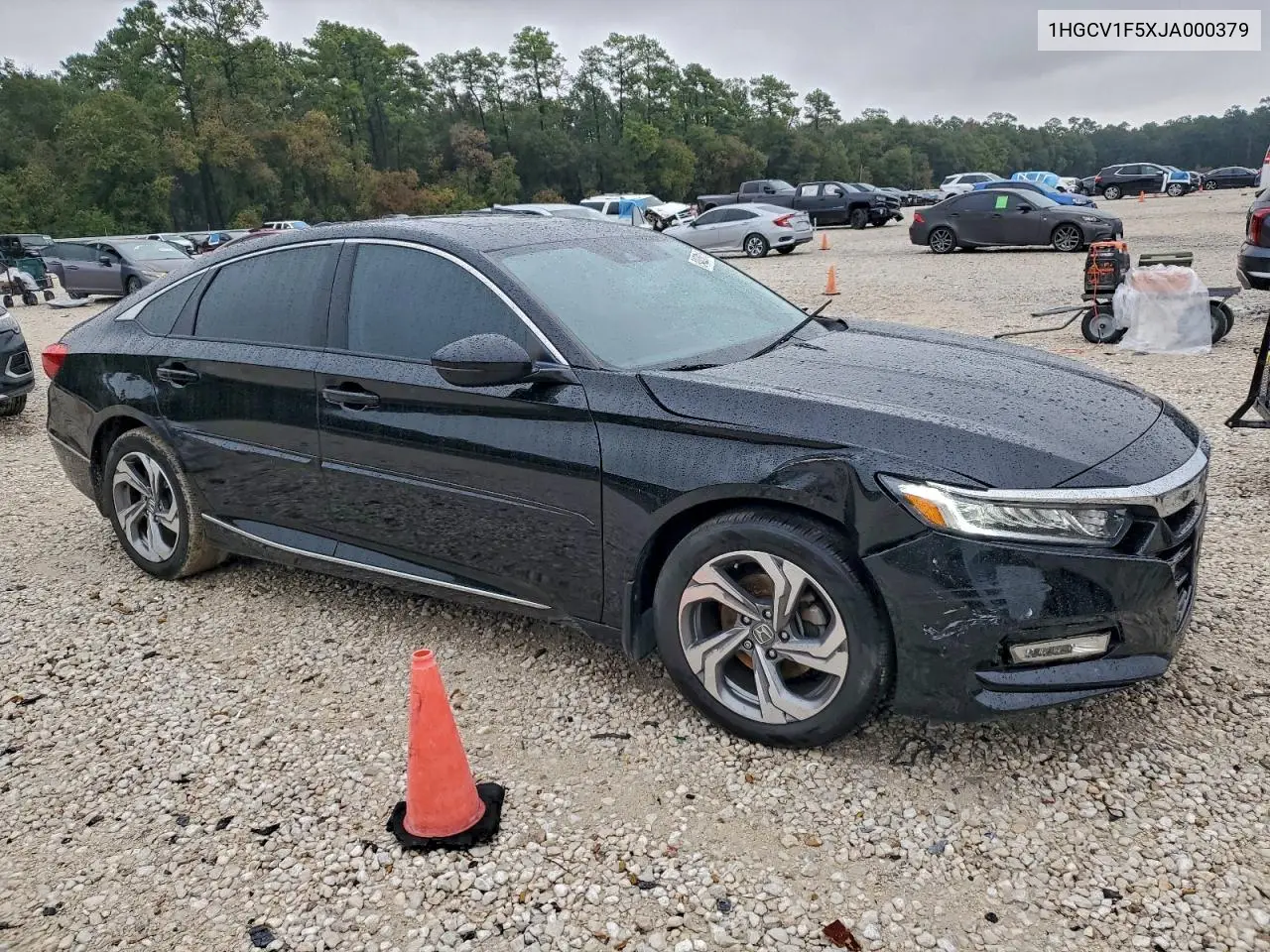 1HGCV1F5XJA000379 2018 Honda Accord Exl