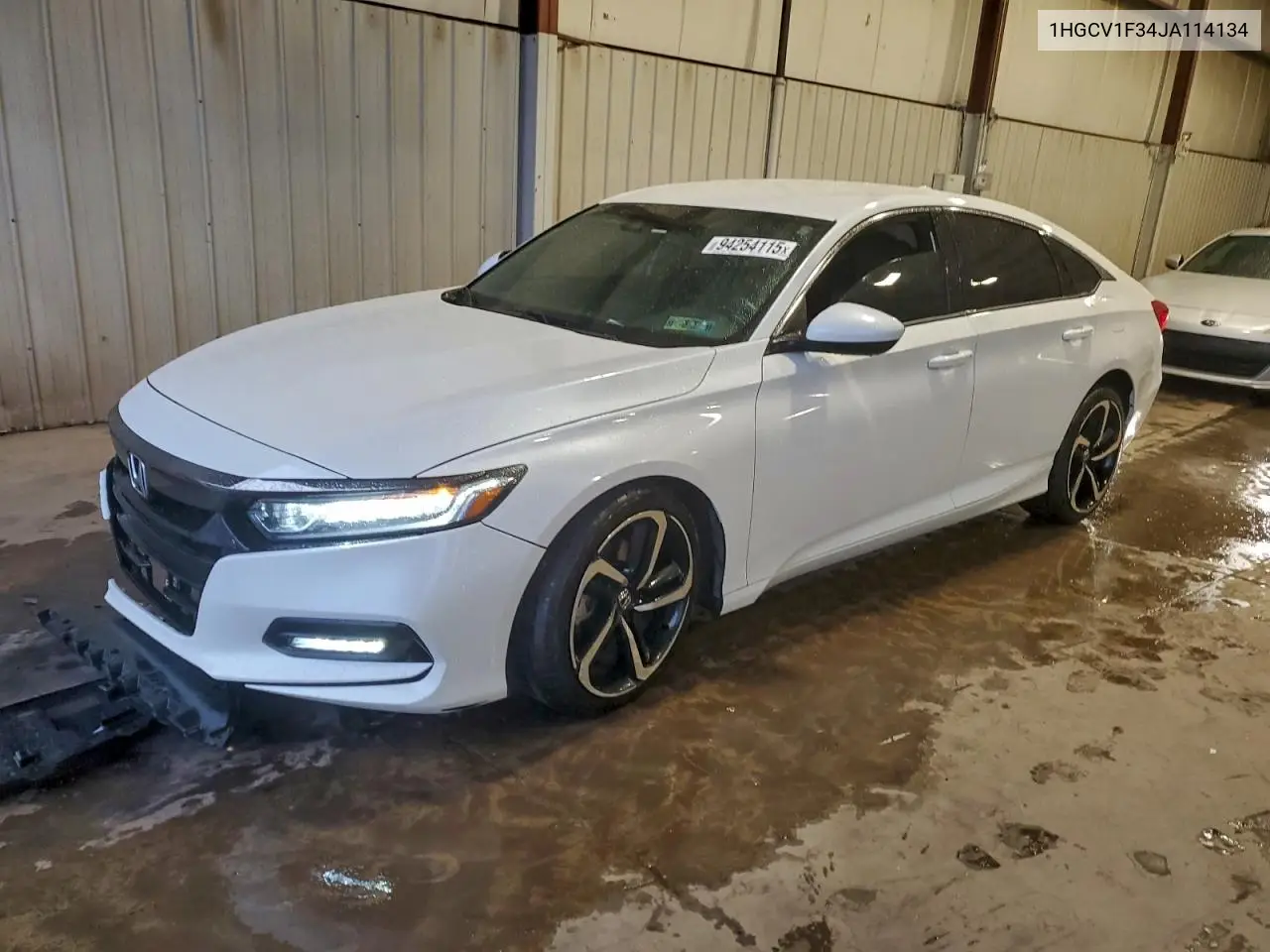 1HGCV1F34JA114134 2018 Honda Accord Sport