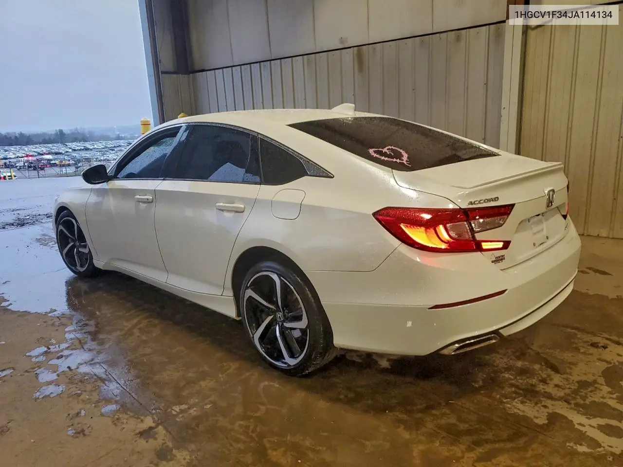1HGCV1F34JA114134 2018 Honda Accord Sport