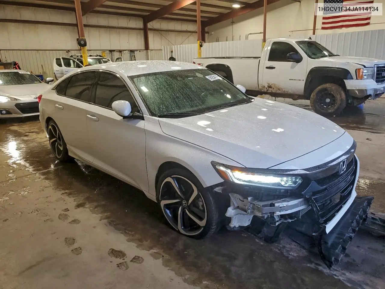 1HGCV1F34JA114134 2018 Honda Accord Sport