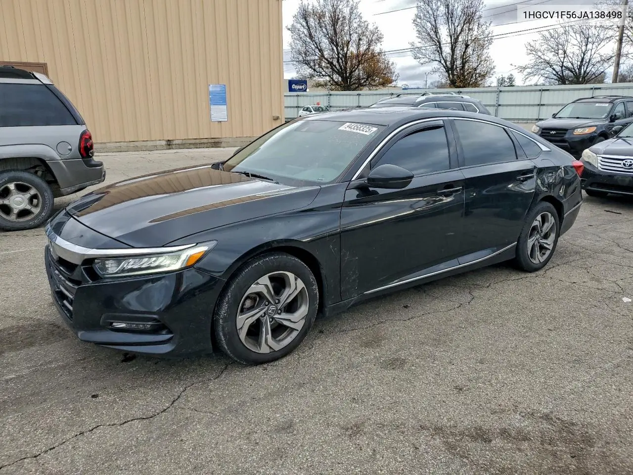 1HGCV1F56JA138498 2018 Honda Accord Exl