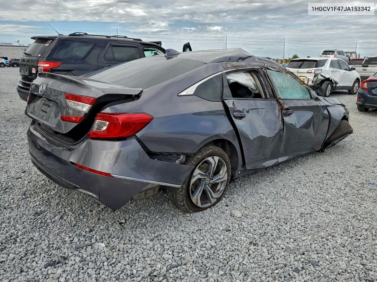 1HGCV1F47JA153342 2018 Honda Accord Ex