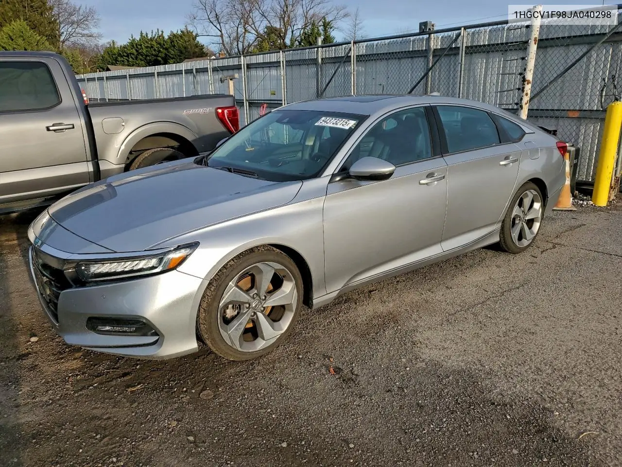 1HGCV1F98JA040298 2018 Honda Accord Touring