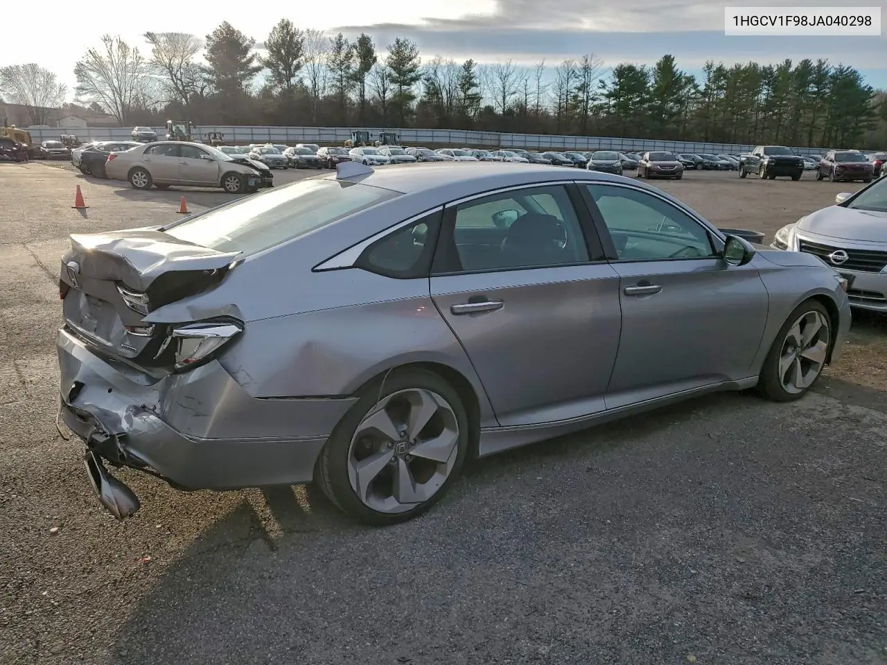 1HGCV1F98JA040298 2018 Honda Accord Touring
