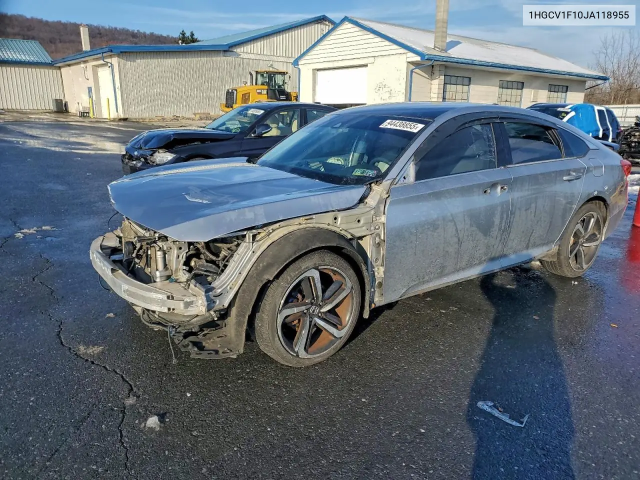 1HGCV1F10JA118955 2018 Honda Accord Lx