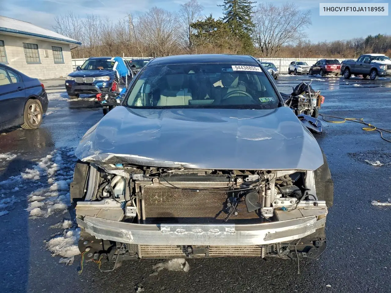1HGCV1F10JA118955 2018 Honda Accord Lx