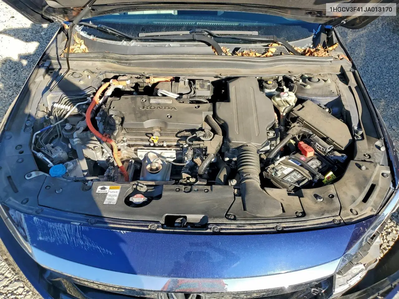 1HGCV3F41JA013170 2018 Honda Accord Hybrid Ex