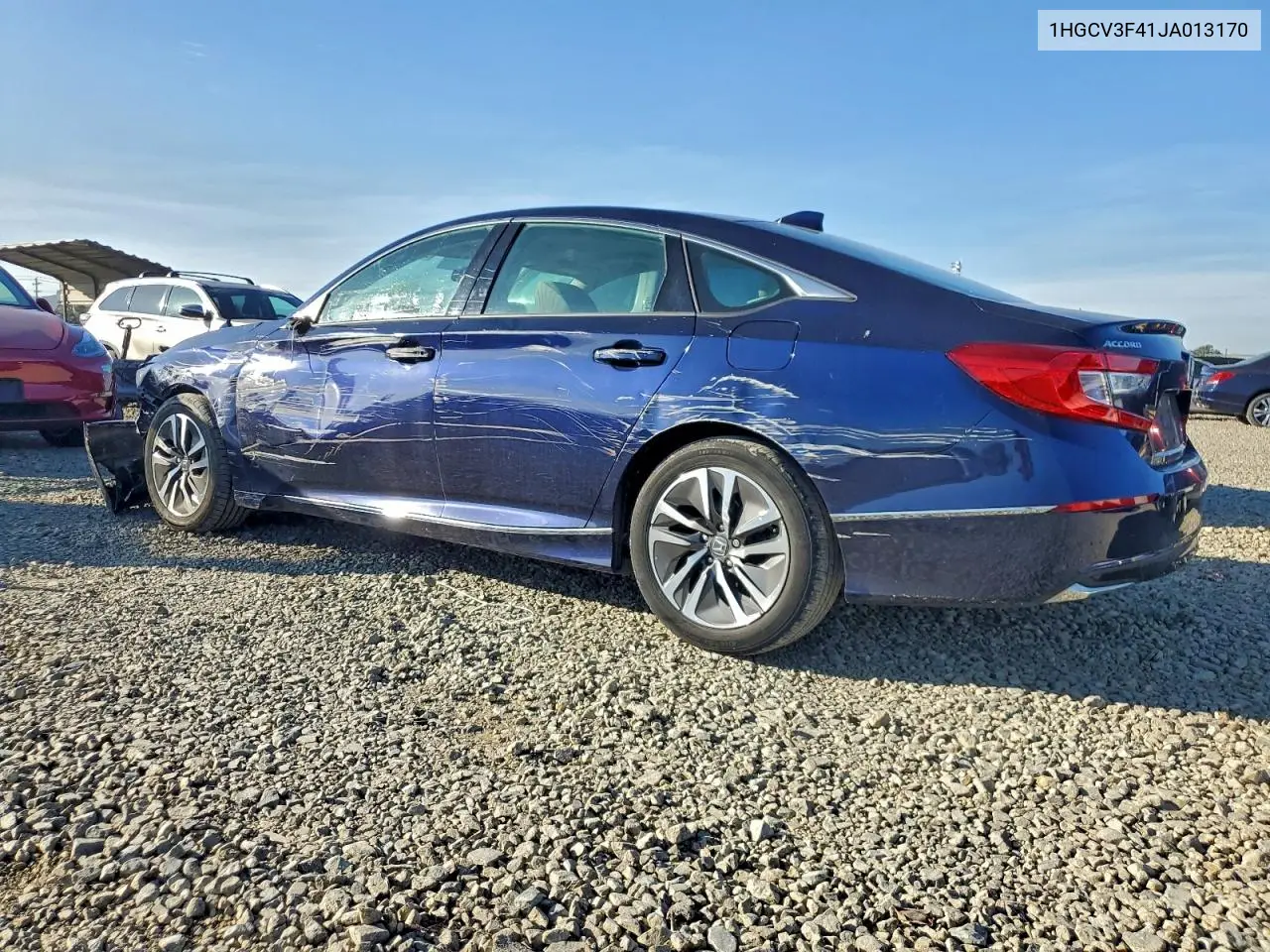 1HGCV3F41JA013170 2018 Honda Accord Hybrid Ex