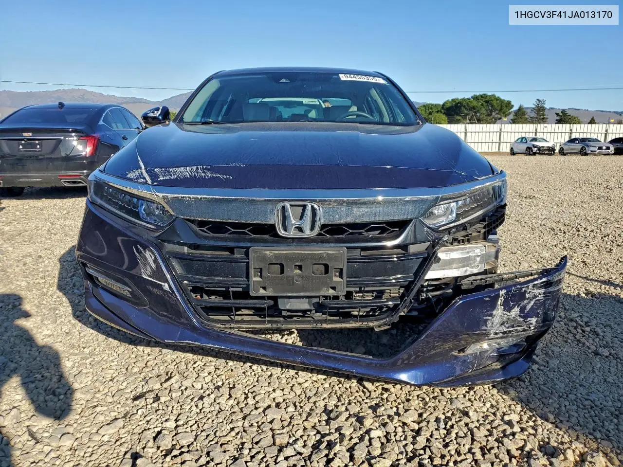 1HGCV3F41JA013170 2018 Honda Accord Hybrid Ex