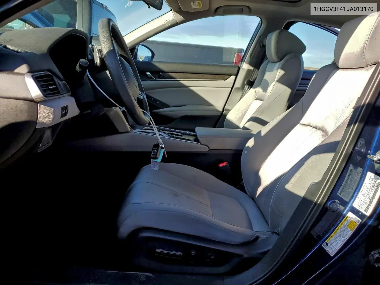 1HGCV3F41JA013170 2018 Honda Accord Hybrid Ex