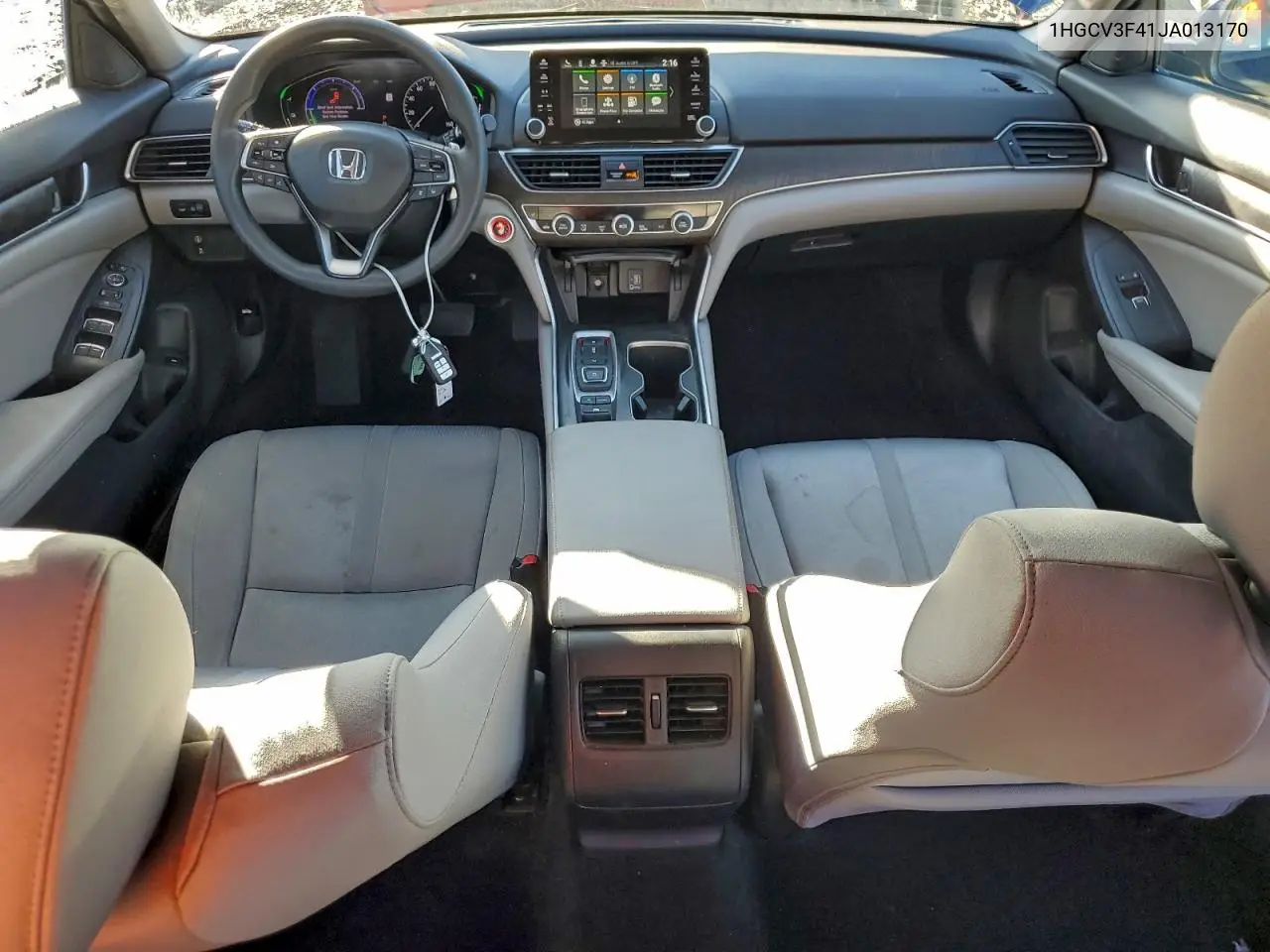 1HGCV3F41JA013170 2018 Honda Accord Hybrid Ex
