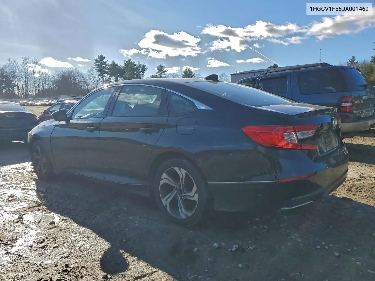 1HGCV1F55JA001469 2018 Honda Accord Exl