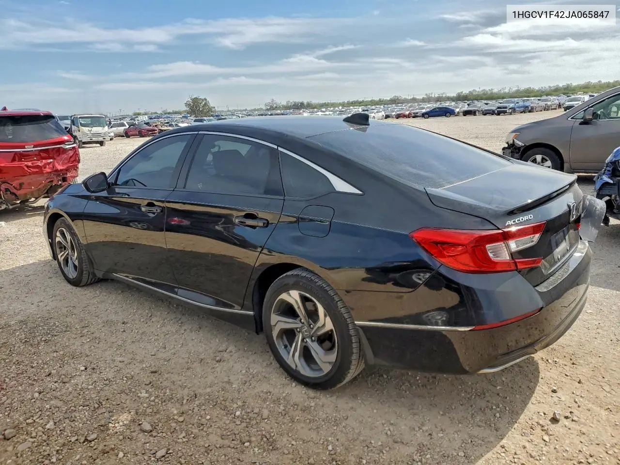 1HGCV1F42JA065847 2018 Honda Accord Ex