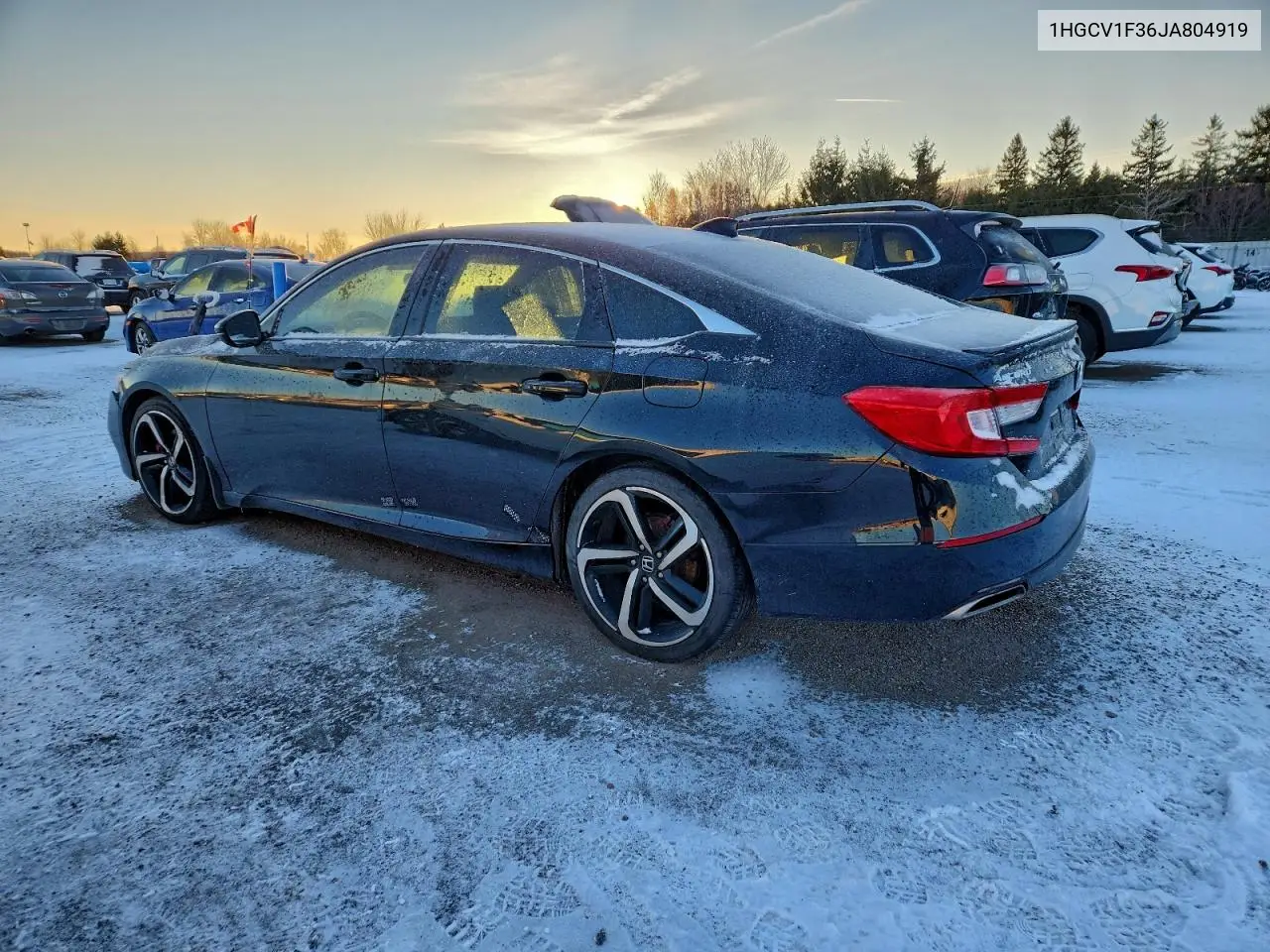 1HGCV1F36JA804919 2018 Honda Accord Sport