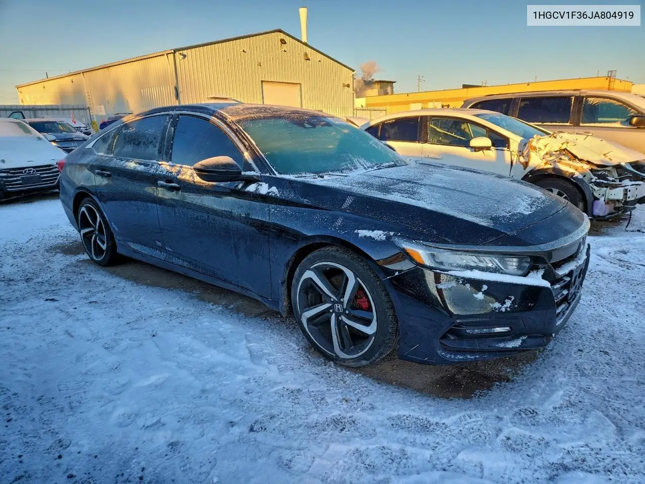 1HGCV1F36JA804919 2018 Honda Accord Sport