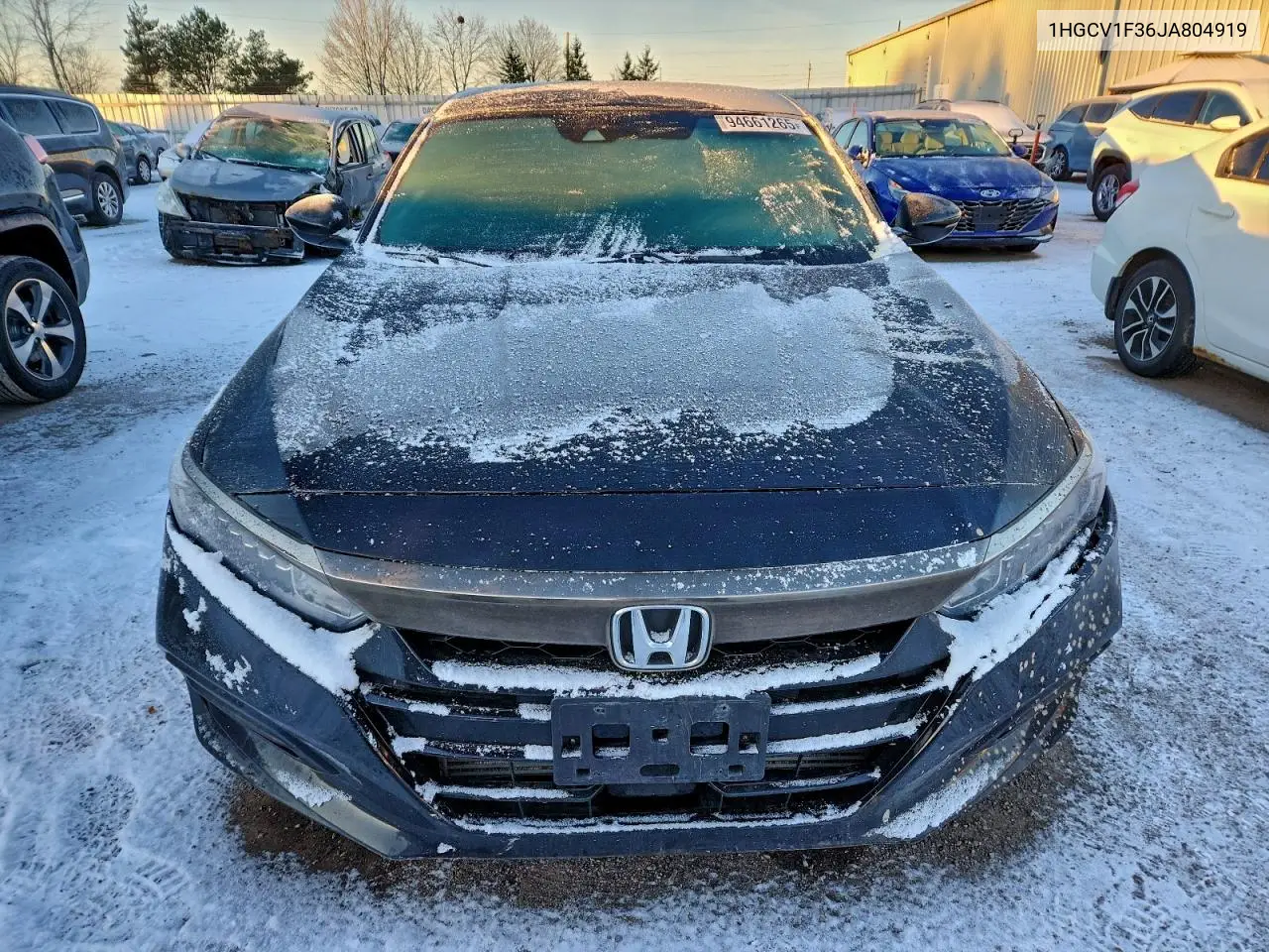 1HGCV1F36JA804919 2018 Honda Accord Sport