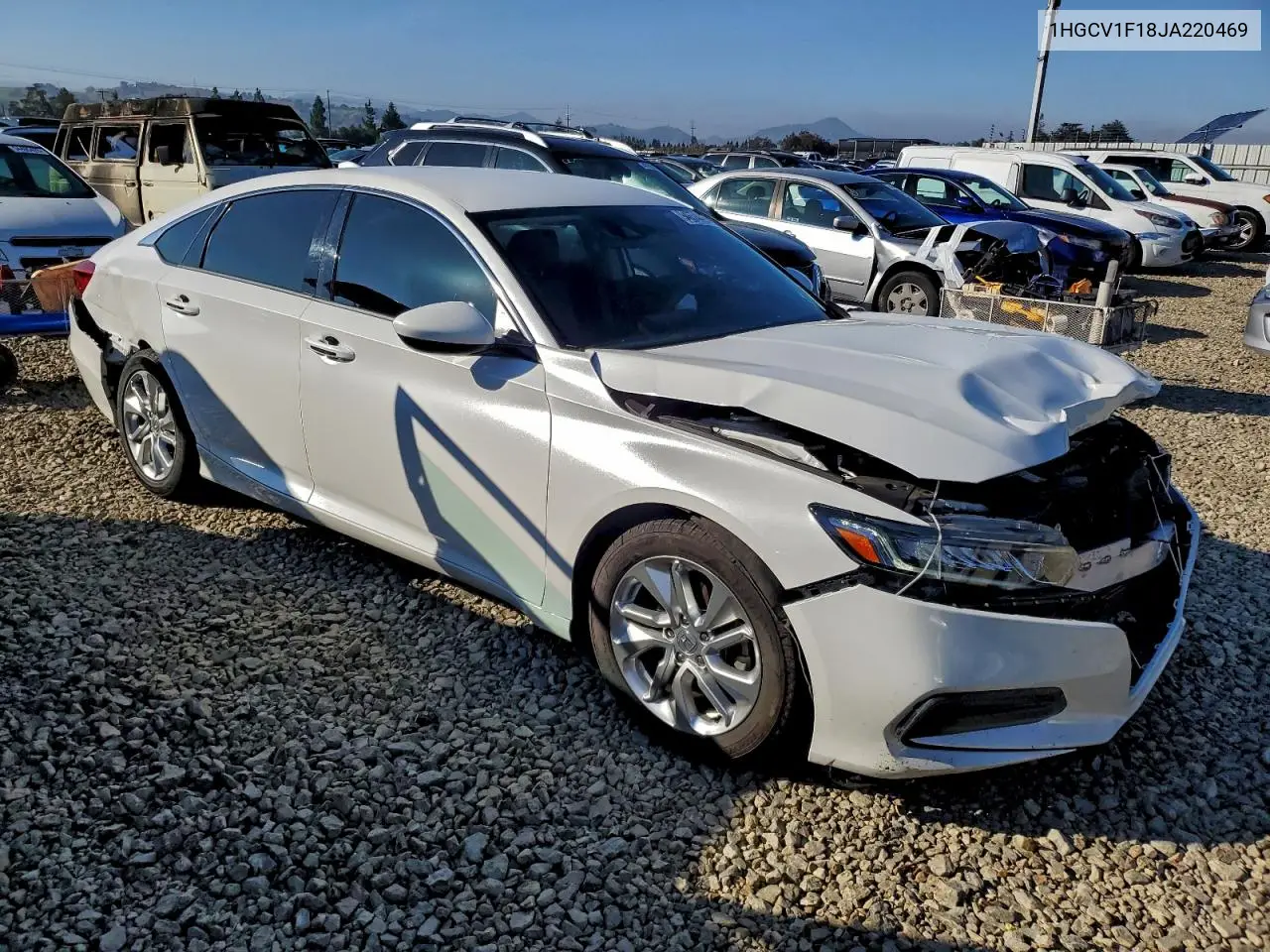 1HGCV1F18JA220469 2018 Honda Accord Lx