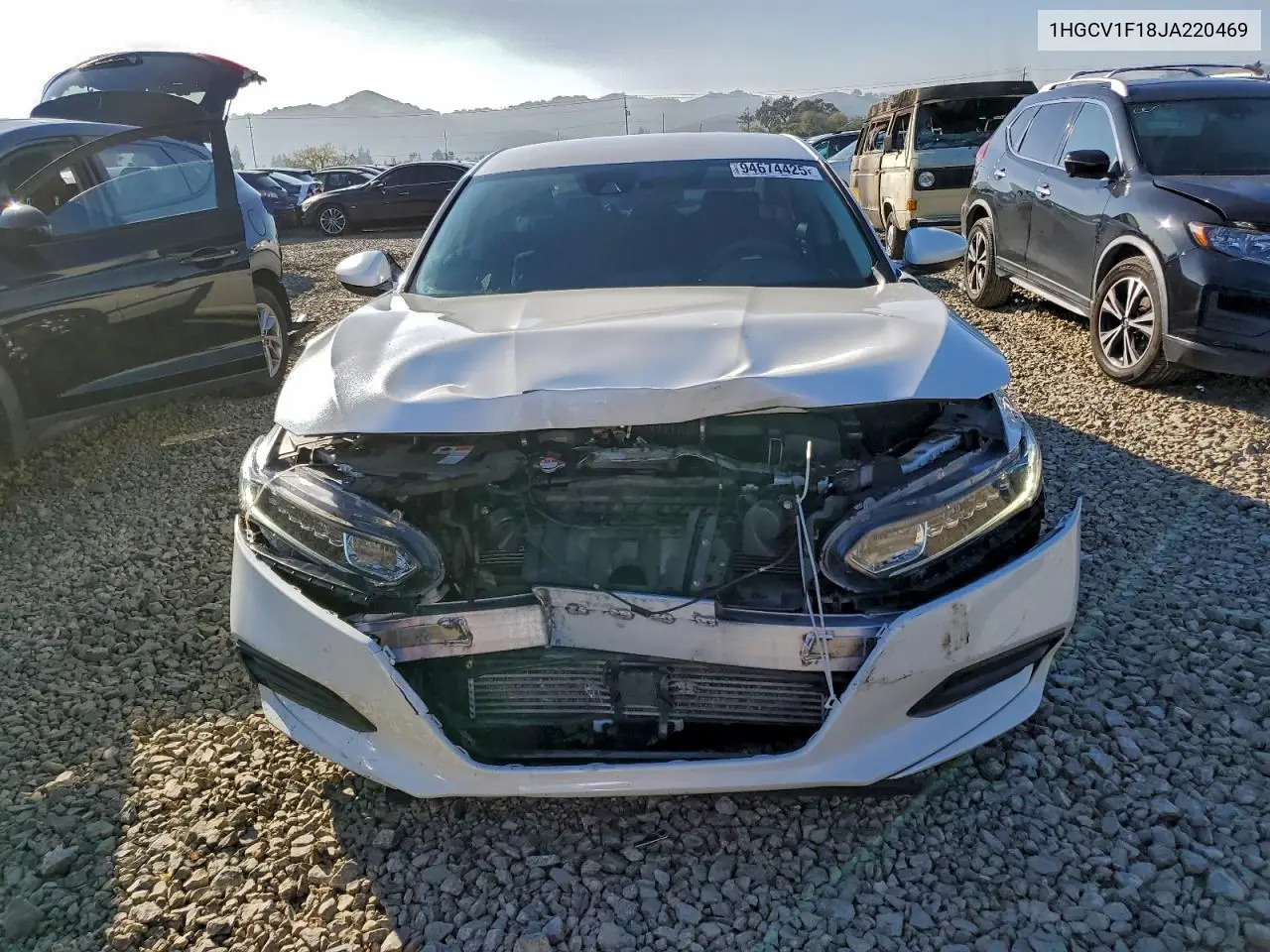 1HGCV1F18JA220469 2018 Honda Accord Lx