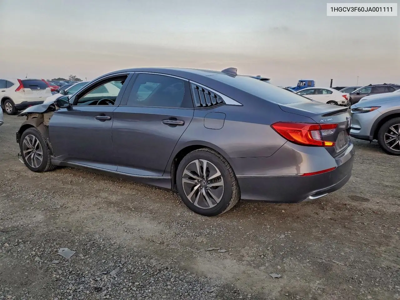 1HGCV3F60JA001111 2018 Honda Accord Hybrid Exl