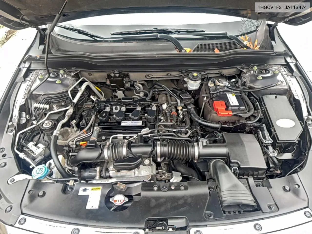 1HGCV1F31JA113474 2018 Honda Accord Sport
