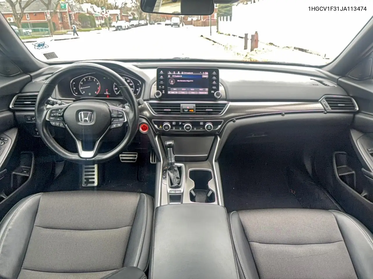 1HGCV1F31JA113474 2018 Honda Accord Sport