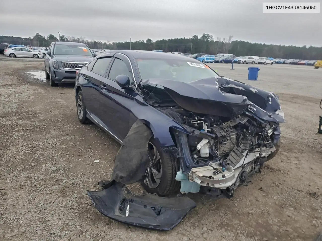 1HGCV1F43JA146050 2018 Honda Accord Ex