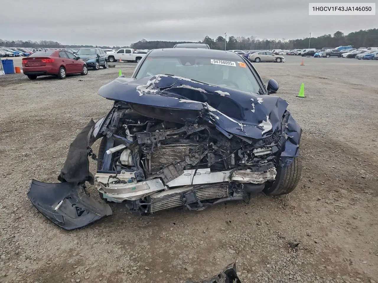 1HGCV1F43JA146050 2018 Honda Accord Ex