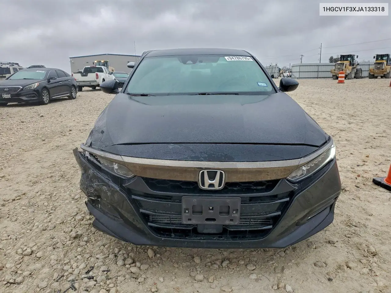 1HGCV1F3XJA133318 2018 Honda Accord Sport