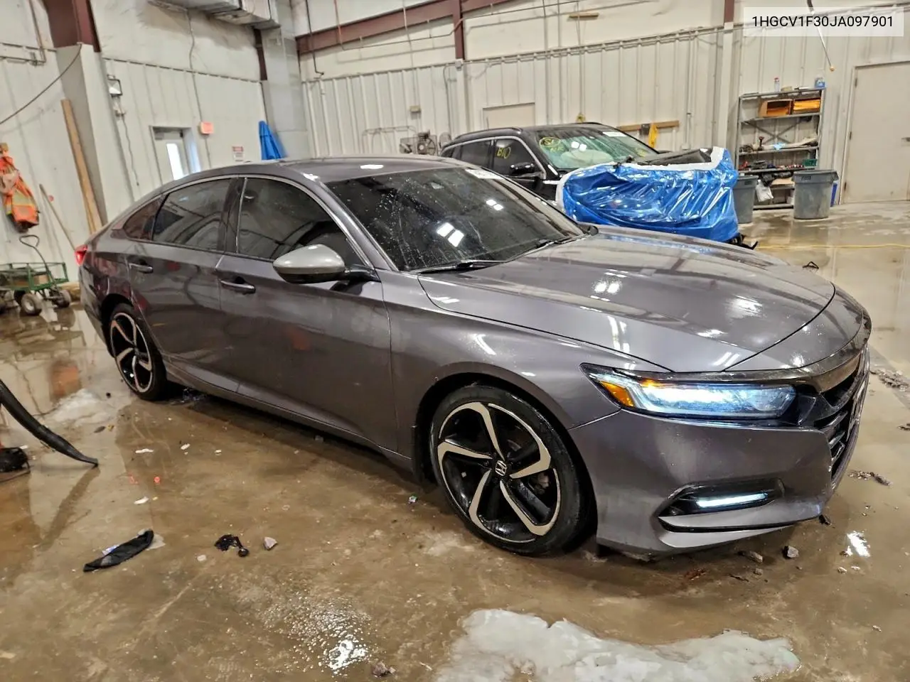 1HGCV1F30JA097901 2018 Honda Accord Sport