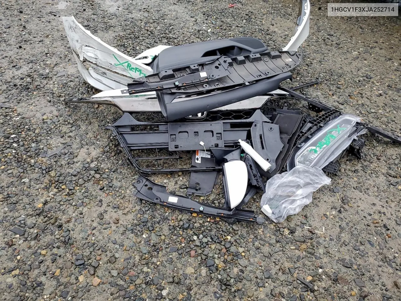 1HGCV1F3XJA252714 2018 Honda Accord Sport