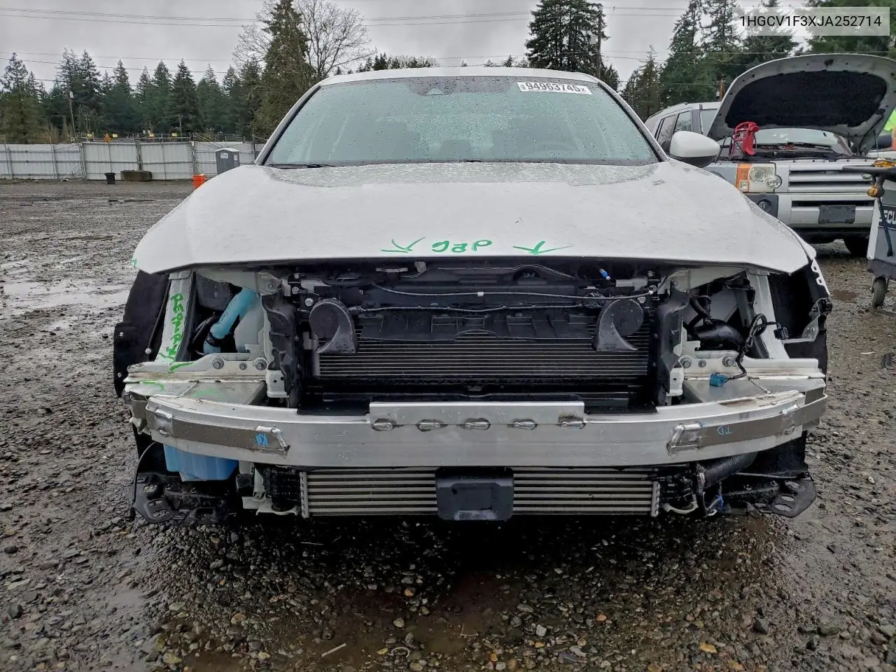 1HGCV1F3XJA252714 2018 Honda Accord Sport